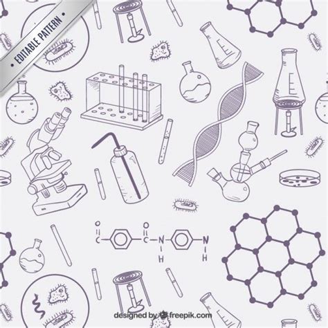 Baixe Ciência Objetos Pattern Gratuitamente Desenhos De Quimica
