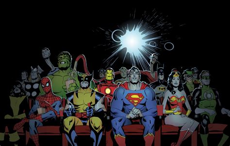 Download Marvel D C Dc Ics Superhero Wallpaper By Michaelfernandez