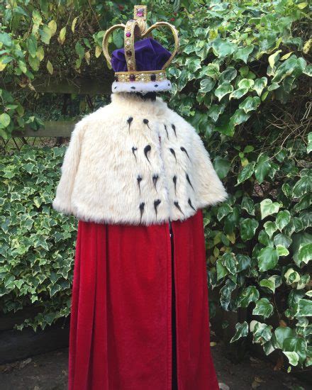 Unisex Royal Coronation Robe To Hire King And Queen Costumes