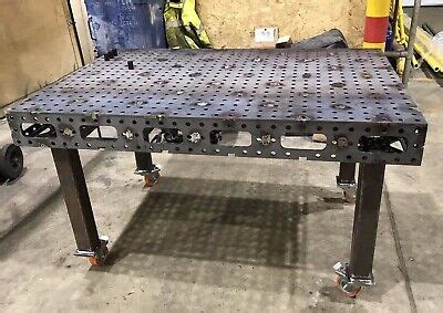 Welding Fixture Bench Jig Table M X M Mm Steel Fabrication Flat Slab Ebay