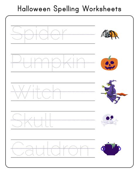 15 Best Free Halloween Printable Activity Worksheets Pdf For Free At