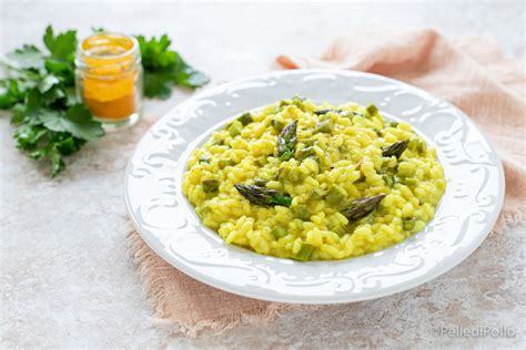 Risotto Agli Asparagi E Zafferano Cremoso E Semplicissimo