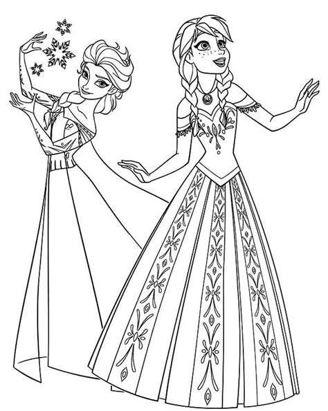 Free Printable Elsa Coloring Pages for Kids - Best Coloring Pages For
