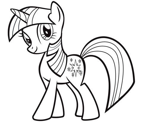 Who knows, may be talented designers, stylists, artists and animators in the past were little admirers of painting coloring pages. Twilight Sparkle Coloring pages 🖌 to print and color