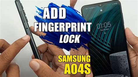 How To Add Fingerprint Lock Samsung Galaxy A04s YouTube