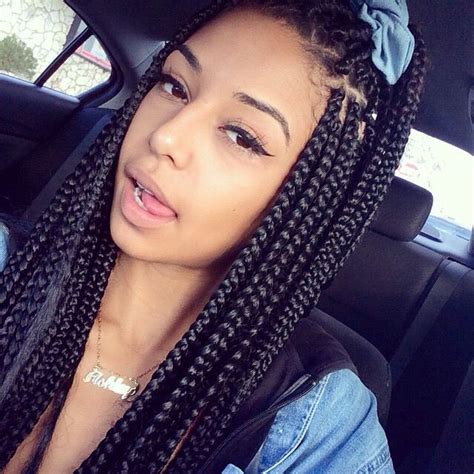 12 Artistic Medium Box Braids Women Love - HairstyleCamp