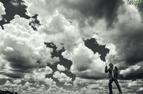 Fond Décran Nuage Ciel Noir Et Blanc Photographie Monochrome La