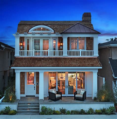 Front Elevation Love California Beach House House Styles House