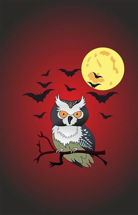 Halloween Owl Iphone Case By Choppy777 Halloween Owl Owl Halloween