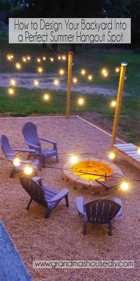 How To Design Your Backyard Into A Perfect Summer Hangout Spot