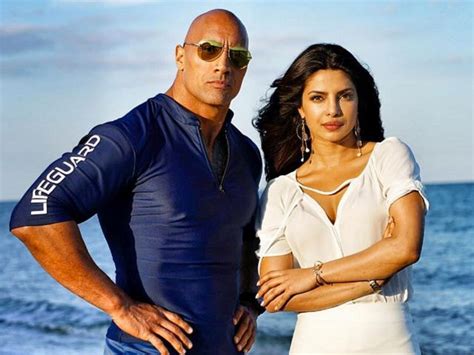 First Baywatch Pic Is Of The Rocks Squad That Means No Priyanka Chopra