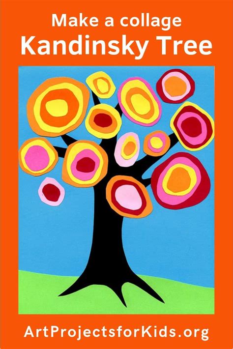 Kandinsky Tree Collage · Art Projects For Kids