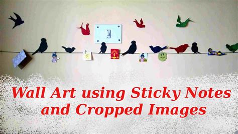 One of the most important practical tools for any facilitator is the ability to capture and bring a group's ideas and suggestions together in a visual manner, one on which the whole group can. wallart using sticky notes | Sticky notes, Wall art, Sticky