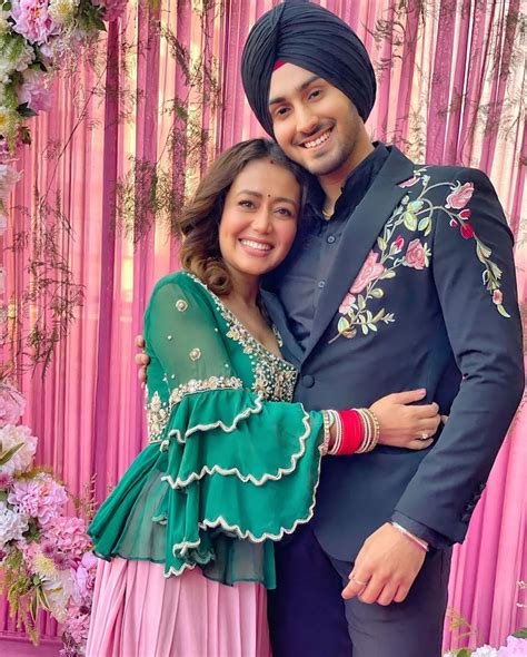 In Photos Lohri 2021 Neha Kakkar Rohanpreet Singh Celebrate First Lohri After Wedding Pics Inside