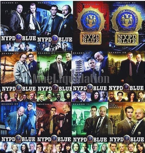 Nypd Blue The Complete Series Seasons 1 12 Dvd Au Movies