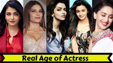 10 Real Age Of Famous Bollywood Actress 2019 Youtube