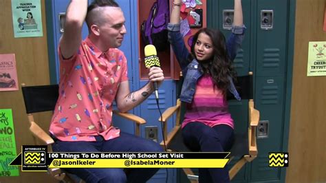 Isabela Moner On Set 100 Things To Do Before High School Afterbuzz