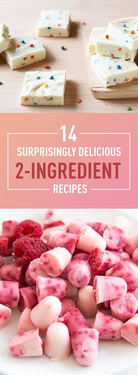 14 Surprisingly Delicious 2 Ingredient Recipes With Images