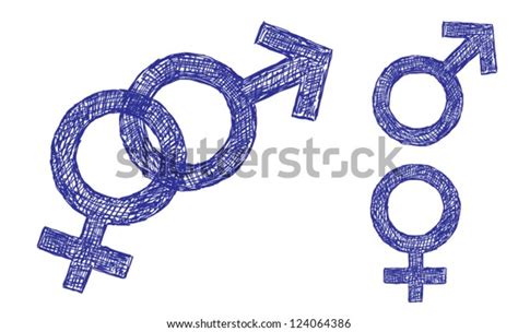 Sex Symbols Stock Vector Royalty Free 124064386