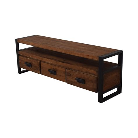 Find a wide selection of furniture and decor options that will suit your tastes, including a variety of square drawer pulls. 83% OFF - West Elm West Elm Bin Pull 3-Drawer Media ...