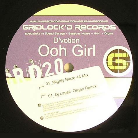 Dvotion Ooh Girl 2008 Vinyl Discogs