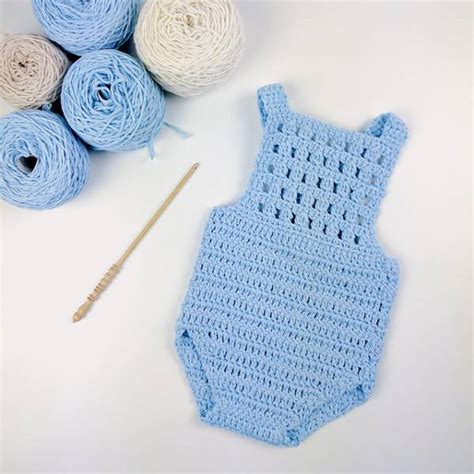 Free Baby Romper Pattern Crochet