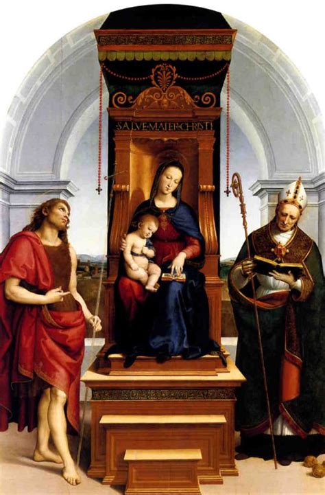 This is one of three Altarpieces that Raphael painted ...