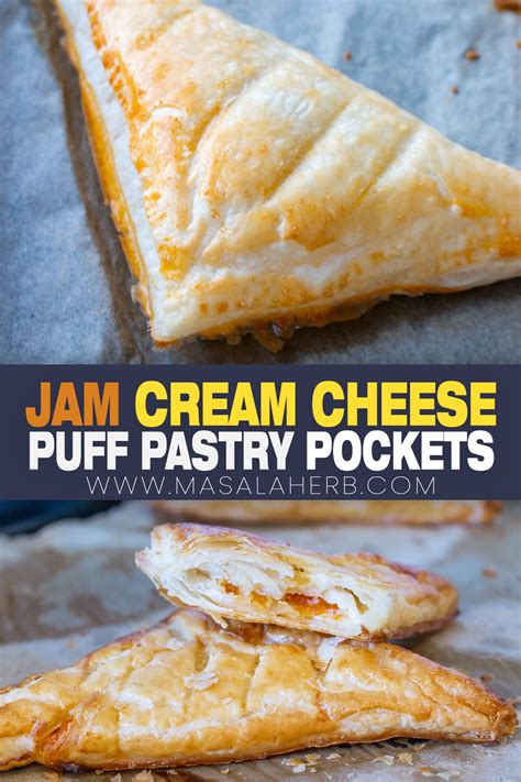 Jam Cream Cheese Puff Pastry Dessert Recipe Goodbakingrecipes