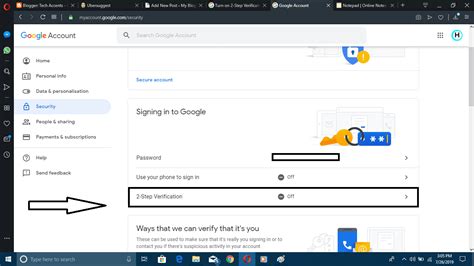 How To Enable Two Step Verification In Gmail
