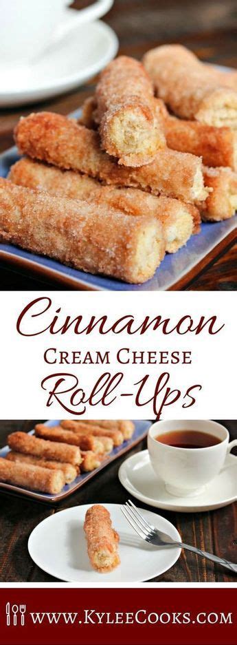 This Baked Cinnamon Cream Cheese Roll Ups Recipe Is A Simple Process