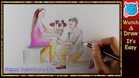 valentine card design beginner easy valentine drawings