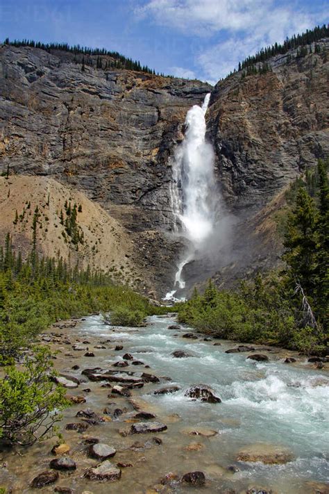 Takakkaw Falls Yoho National Park Rocky Mountains Alberta Canada