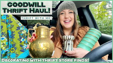 let s go goodwill shopping thrifting for resale styling thrift store finds thrift with me