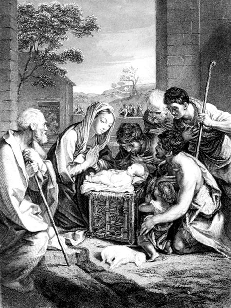 02 Luke 02 V16 The Shepherds Find Mary Joseph And Jesus Lying In A