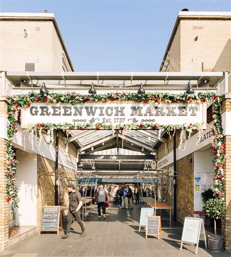 Visiting Greenwich Market in London