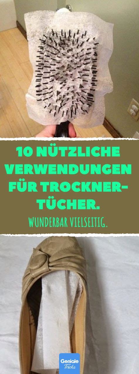 10 nützliche Verwendungen für Trocknertücher | Haushalt ...