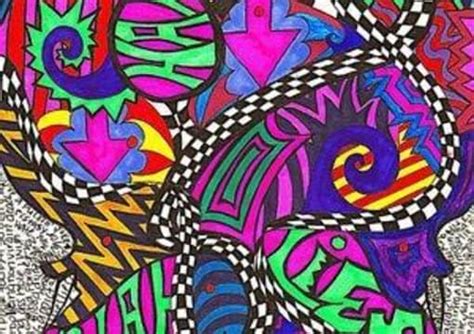 You will surely enjoy all our steps because they are indeed very easy. Draw a psychedelic picture by Christelleee