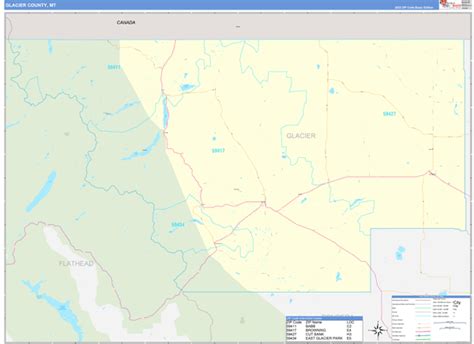 Maps Of Glacier County Montana