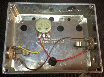 You have to build it correctly or it won't work. Build Your Own Series Resistance Box | Diy guitar pedal, Build your own, Pedalboard