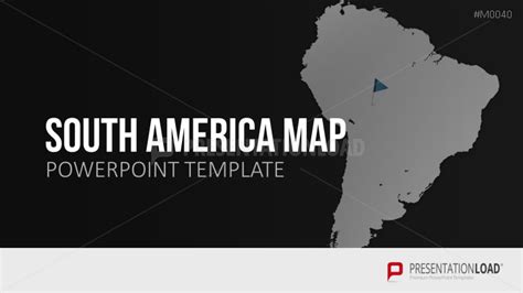 Powerpoint Map South America Presentationload