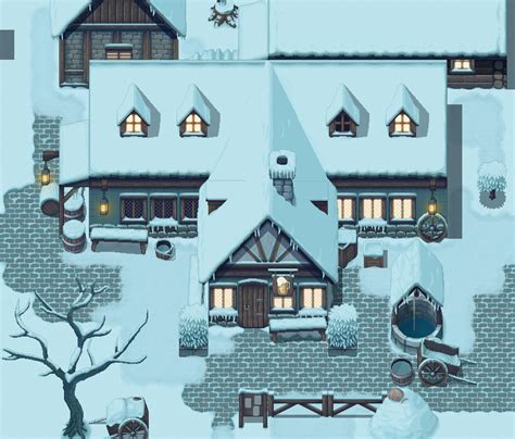 Rpg Maker Mv Winlu Fantasy Tileset Exterior Winter On Steam