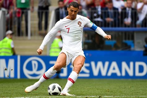 Cristiano Ronaldo Kicking Ball