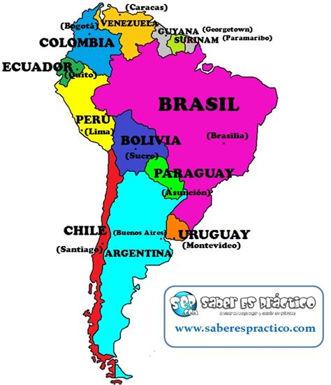 Dónde está ubicado Argentina en el mapa de América Saber es breve