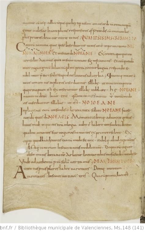 manuscrits de la bibliothèque de valenciennes lactance incipit liber de opificio dei
