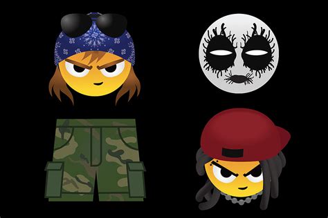 13 Rock Metal Genres As Emoji
