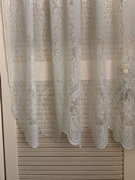 Vanessa Lace Curtain 56x63 Ebay