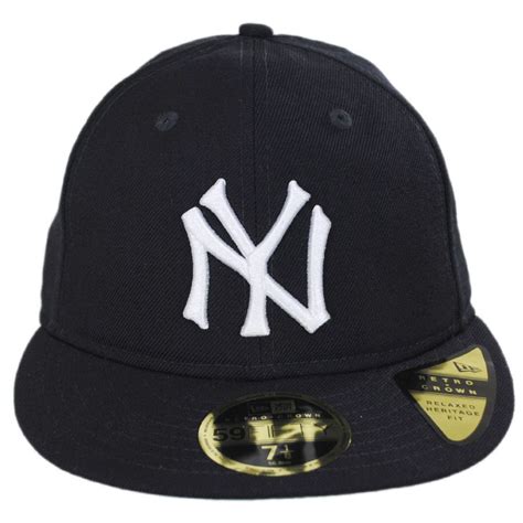 New Era New York Yankees Mlb Retro Fit 59fifty Fitted Baseball Cap Mlb