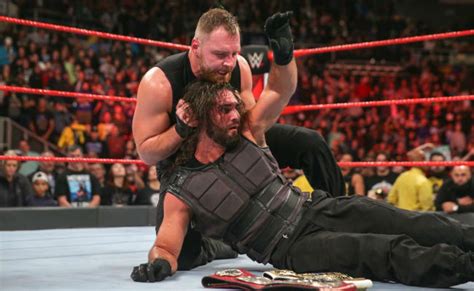 Seth Rollins To Defend His Title Against Dean Ambrose At Tlc