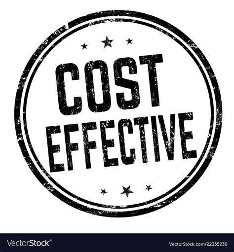 Cost Effective Sign Or Stamp Royalty Free Vector Image