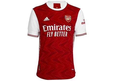 Adidas Arsenal 2021 Authentic Home Shirt Jersey Red Mens Gb